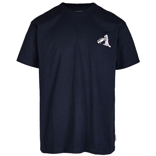 CLEPTOMANICX T-Shirt DINO CARBUSTER - sky captain